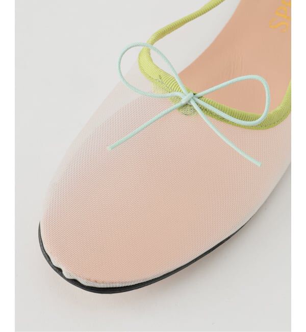 IENA LA BOUCLE「《予約》SPELTA/スペルタ 別注メッシュバレエシューズ」|バレエシューズ|