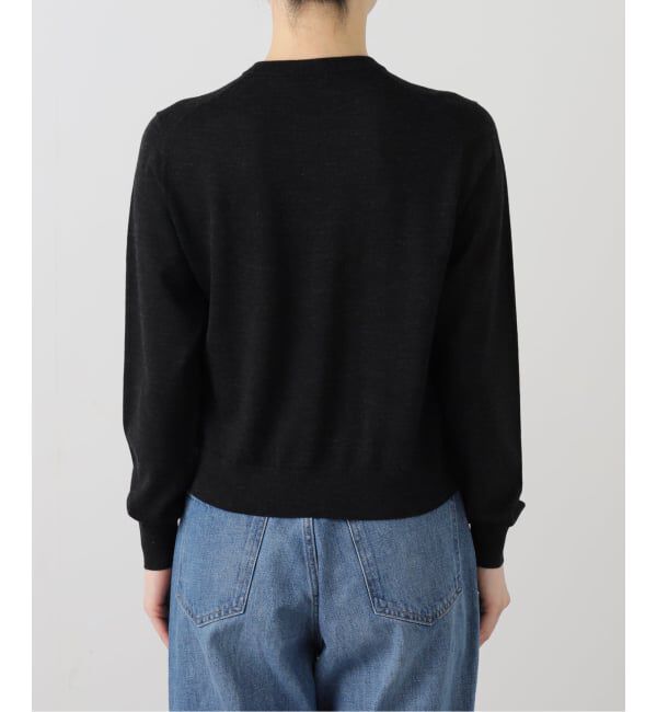 IENA「VICTORIAクルーカーディガン」|カーディガン|