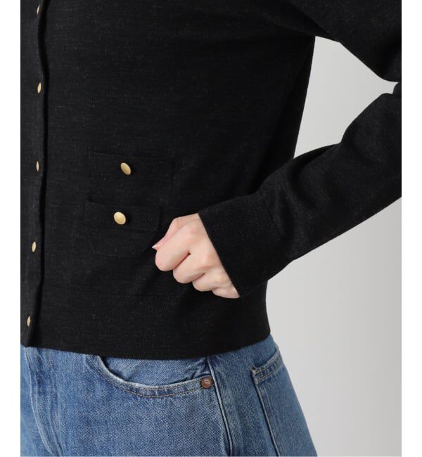 IENA「VICTORIAクルーカーディガン」|カーディガン|