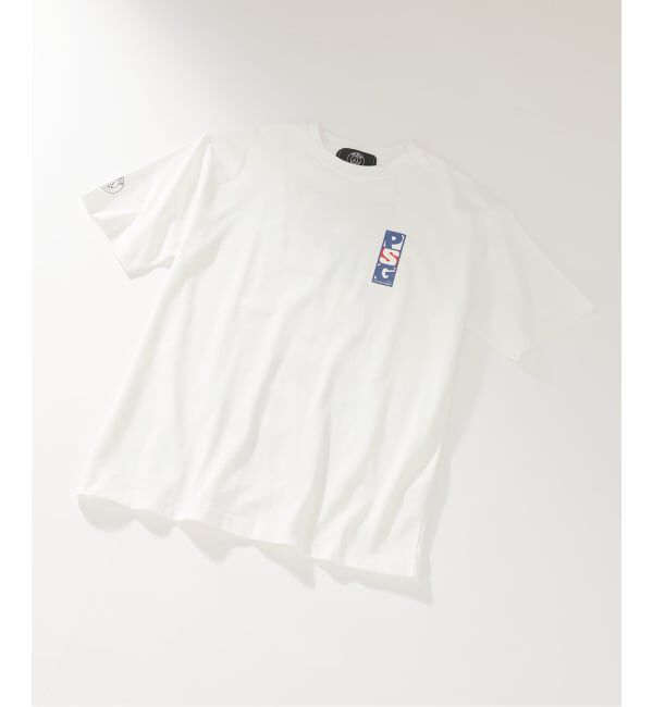 Paris Saint-Germain「【Paris Saint-Germain】バーティカル ロゴプリント Tシャツ」|Tシャツ・カットソー|