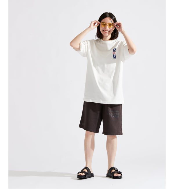 Paris Saint-Germain「【Paris Saint-Germain】バーティカル ロゴプリント Tシャツ」|Tシャツ・カットソー|