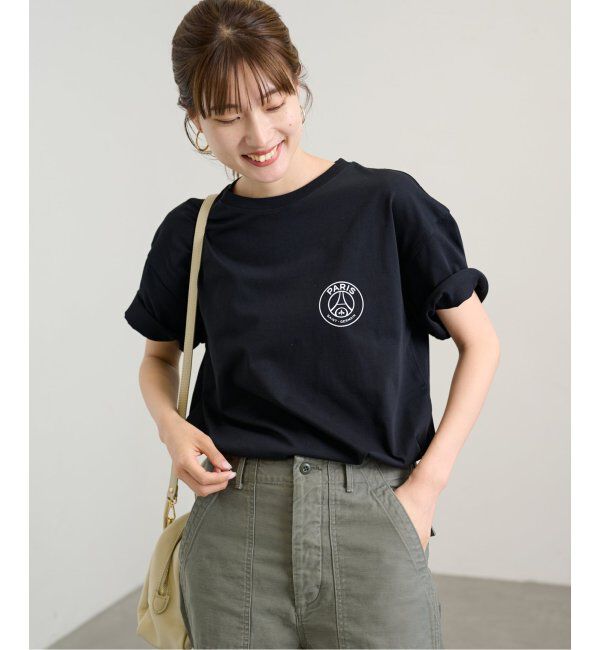 Paris Saint-Germain「【Paris Saint-Germain】エンブレムプリント Tシャツ Mt.Fuji」|Tシャツ・カットソー|