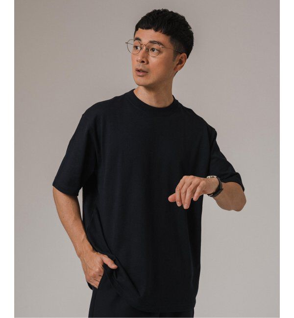 EDIFICE「LOOPWHEELER for LOWERCASE ツリテンジク ビッグTシャツ」|Tシャツ・カットソー|