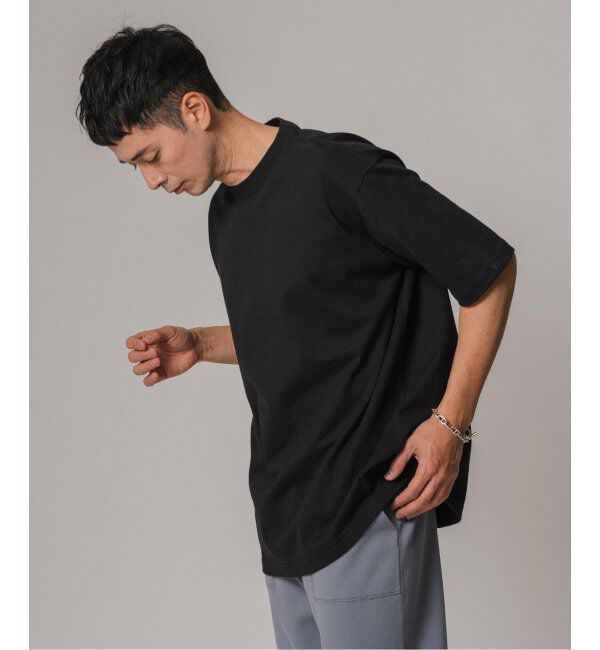 EDIFICE「LOOPWHEELER for LOWERCASE ツリテンジク ビッグTシャツ」|Tシャツ・カットソー|