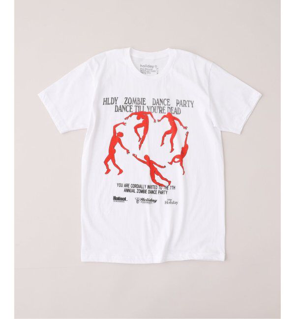 PULP「【HOLIDAY / ホリデー】ZOMBIE DANCE TEE」|Tシャツ・カットソー|ホワイト