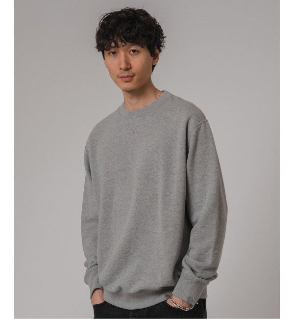EDIFICE「【LOOPWHEELER for LOWERCASE】ライトツリウラケ ルーズフィットスウェット」|スウェット・ジャージ|