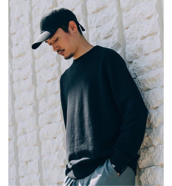 EDIFICE「【LOOPWHEELER for LOWERCASE】ライトツリウラケ ルーズフィットスウェット」|スウェット・ジャージ|