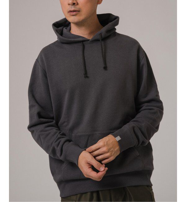 EDIFICE「WEB限定 LOOPWHEELER for LOWERCASE ライトツリウラケ ルーズフィット フーディー」|パーカー|