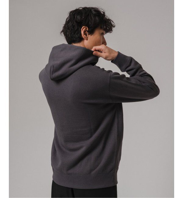 EDIFICE「WEB限定 LOOPWHEELER for LOWERCASE ライトツリウラケ ルーズフィット フーディー」|パーカー|