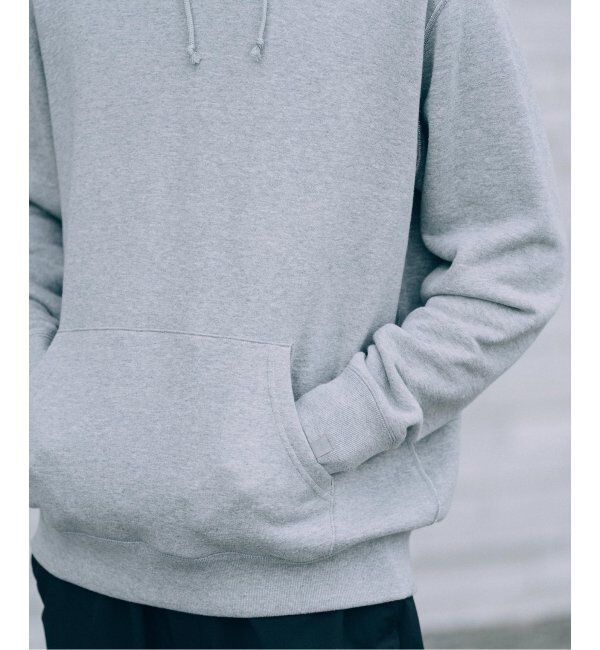 EDIFICE「WEB限定 LOOPWHEELER for LOWERCASE ライトツリウラケ ルーズフィット フーディー」|パーカー|