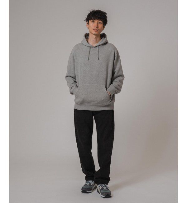 EDIFICE「WEB限定 LOOPWHEELER for LOWERCASE ライトツリウラケ ルーズフィット フーディー」|パーカー|