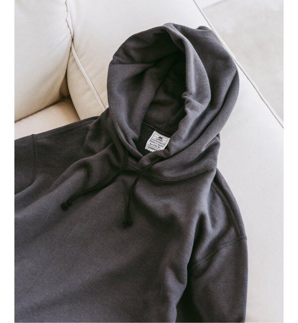 EDIFICE「WEB限定 LOOPWHEELER for LOWERCASE ライトツリウラケ ルーズフィット フーディー」|パーカー|