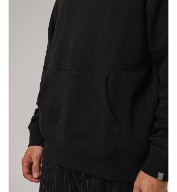 EDIFICE「WEB限定 LOOPWHEELER for LOWERCASE ライトツリウラケ ルーズフィット フーディー」|パーカー|