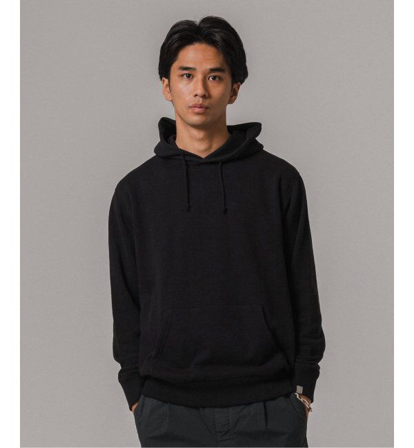 EDIFICE「WEB限定 LOOPWHEELER for LOWERCASE ライトツリウラケ ルーズフィット フーディー」|パーカー|