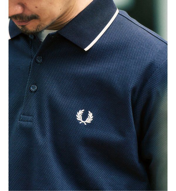 417 EDIFICE「FRED PERRY 417別注  Textured Single Tipped Sh」|ポロシャツ|