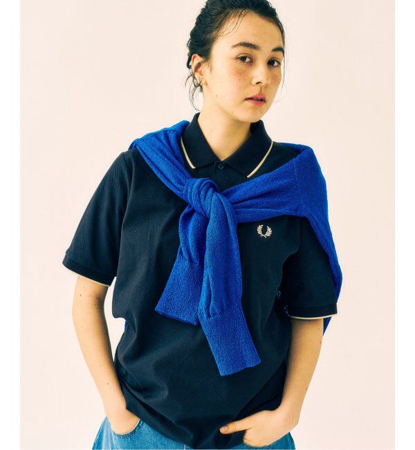 417 EDIFICE「FRED PERRY 417別注  Textured Single Tipped Sh」|ポロシャツ|