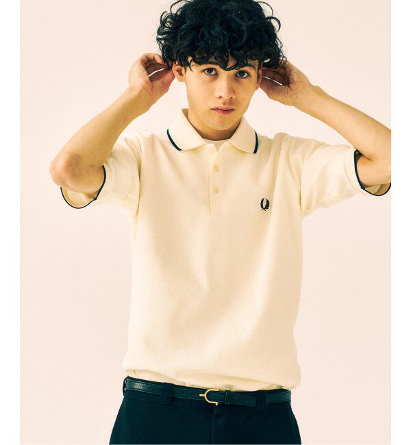 417 EDIFICE「FRED PERRY 417別注  Textured Single Tipped Sh」|ポロシャツ|