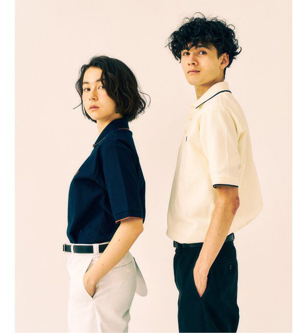 417 EDIFICE「FRED PERRY 417別注  Textured Single Tipped Sh」|ポロシャツ|