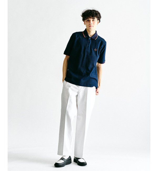 417 EDIFICE「FRED PERRY 417別注  Textured Single Tipped Sh」|ポロシャツ|