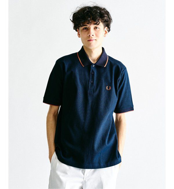 417 EDIFICE「FRED PERRY 417別注  Textured Single Tipped Sh」|ポロシャツ|