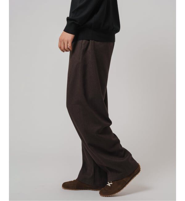 EDIFICE「トップ ツイル 3D フィット パンツ」|スラックス|