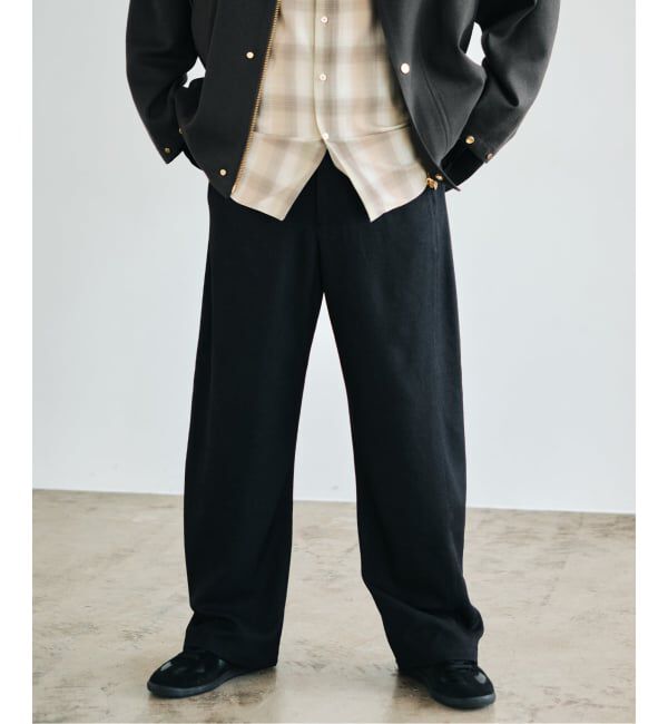 EDIFICE「トップ ツイル 3D フィット パンツ」|スラックス|