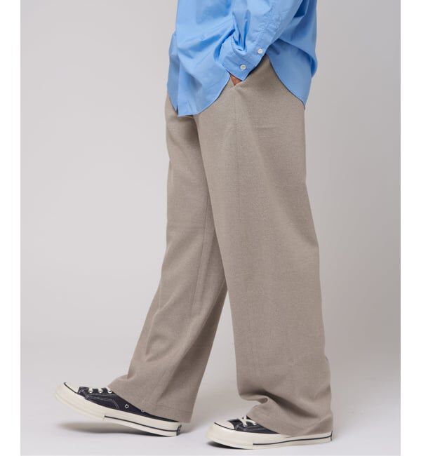 EDIFICE「トップ ツイル 3D フィット パンツ」|スラックス|