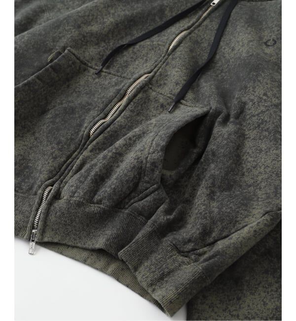 EDIFICE「NOMARHYTHM TEXTILE (ノーマリズム テキスタイル) Hand Dye Twist パーカー」|パーカー|