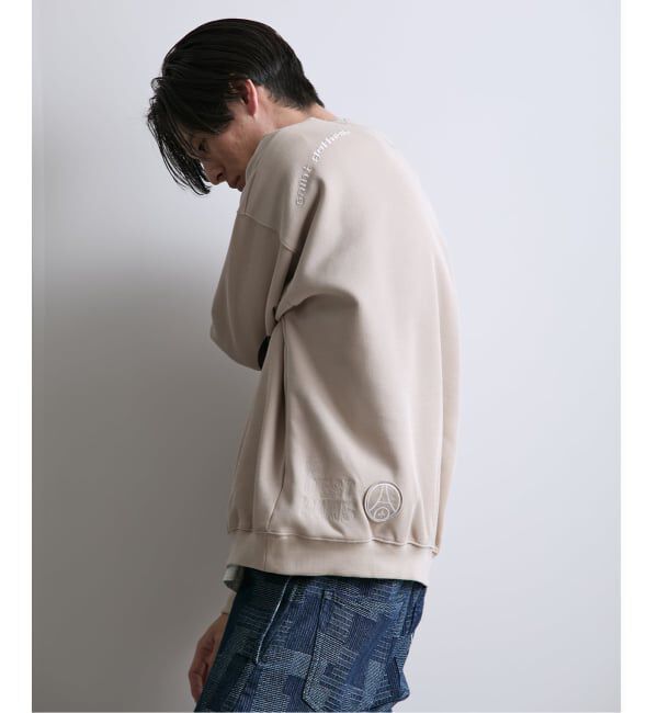 Paris Saint-Germain「【Paris Saint-Germain / パリ・サン＝ジェルマン】 JP Knit-Like Script Sweat」|スウェット・ジャージ|