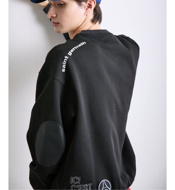 Paris Saint-Germain「【Paris Saint-Germain / パリ・サン＝ジェルマン】 JP Knit-Like Script Sweat」|スウェット・ジャージ|