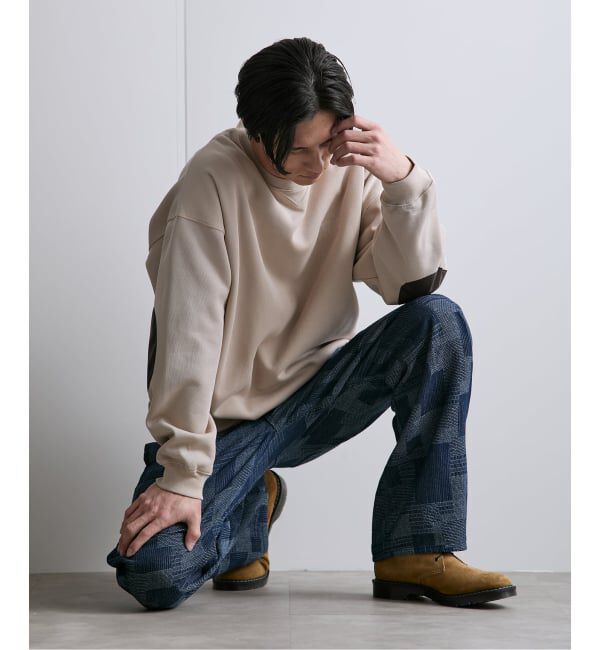 Paris Saint-Germain「【Paris Saint-Germain / パリ・サン＝ジェルマン】 JP Knit-Like Script Sweat」|スウェット・ジャージ|