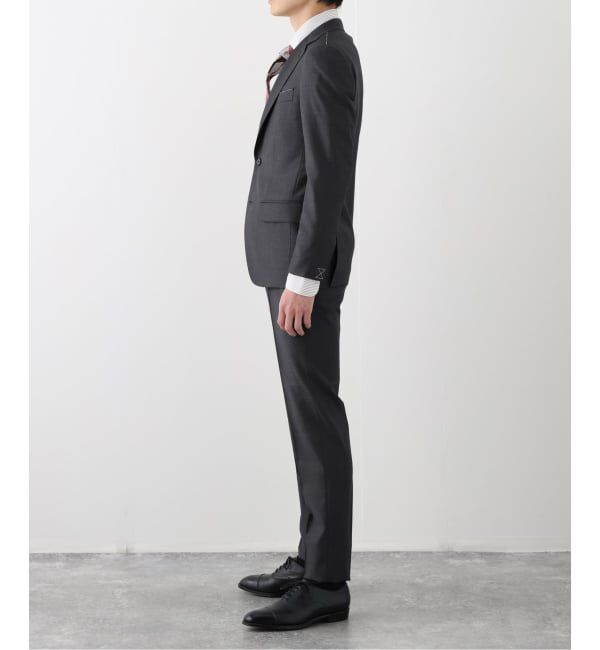 EDIFICE「D.OLIVER 3ボタン メランジ ストライプ」|スーツ|