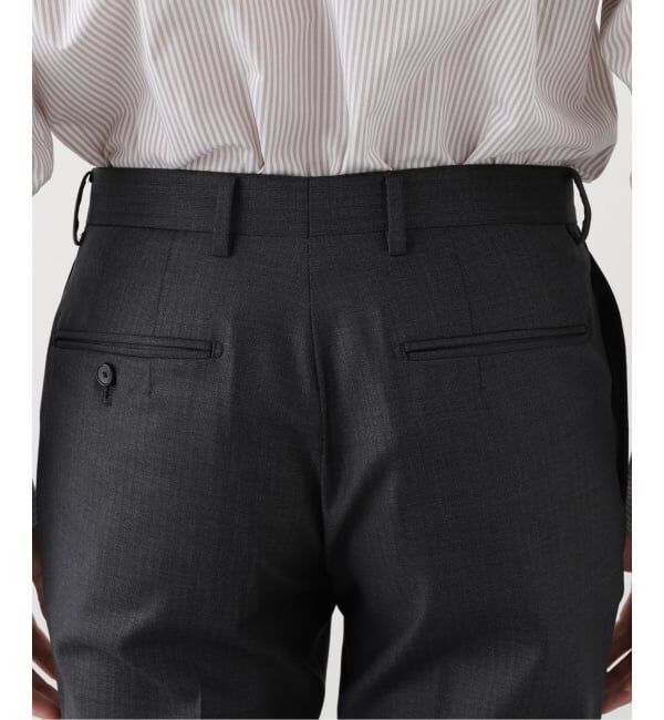 EDIFICE「D.OLIVER 3ボタン メランジ ストライプ」|スーツ|