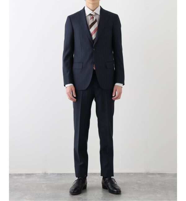 EDIFICE「D.OLIVER 3ボタン マルチストライプ」|スーツ|