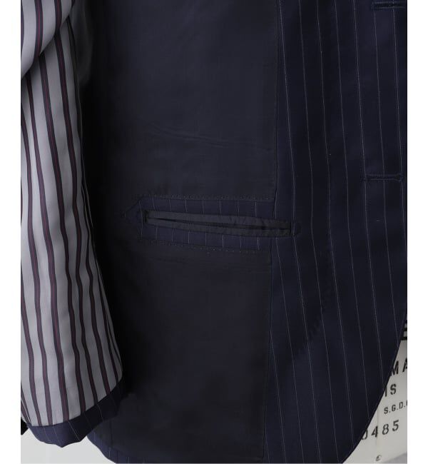EDIFICE「D.OLIVER 3ボタン マルチストライプ」|スーツ|