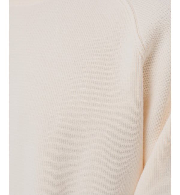 EDIFICE「《予約》PLATING ワッフル クルーネックニット」|ニット・セーター|