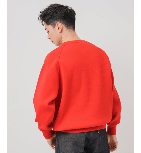 EDIFICE「《予約》PLATING ワッフル クルーネックニット」|ニット・セーター|