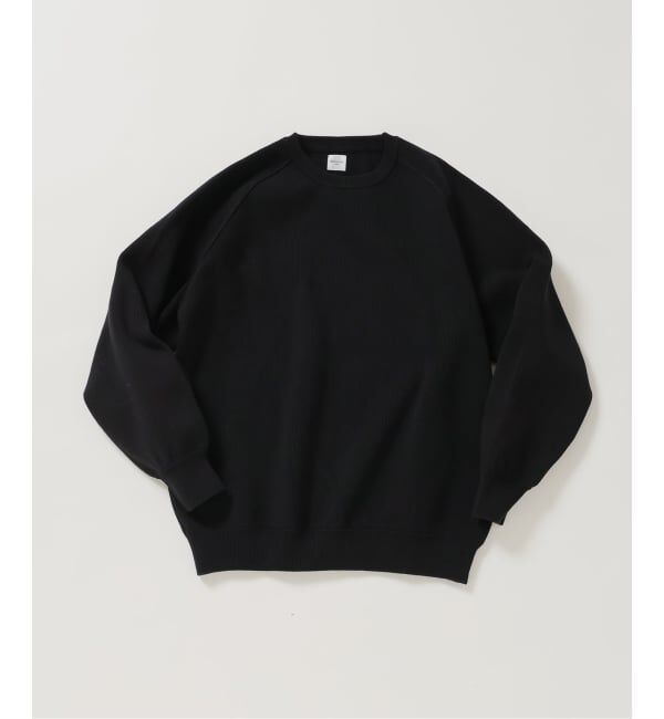 EDIFICE「《予約》PLATING ワッフル クルーネックニット」|ニット・セーター|