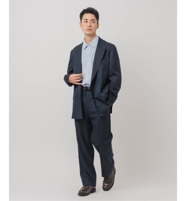 EDIFICE「《予約》E. SC-OFFLIMITS 2タック パンツ【セットアップ着用可能】」|スラックス|