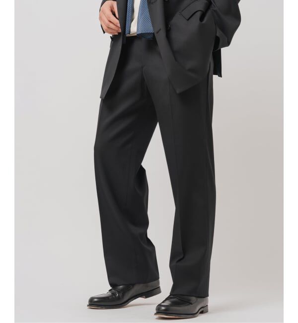 EDIFICE「《予約》E. SC-OFFLIMITS 2タック パンツ【セットアップ着用可能】」|スラックス|