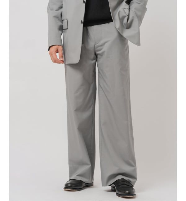 EDIFICE「《予約》E. SC-OFFLIMITS ノータックパンツ【セットアップ着用可能】」|スラックス|