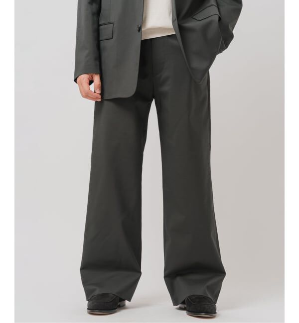 EDIFICE「《予約》E. SC-OFFLIMITS ノータックパンツ【セットアップ着用可能】」|スラックス|