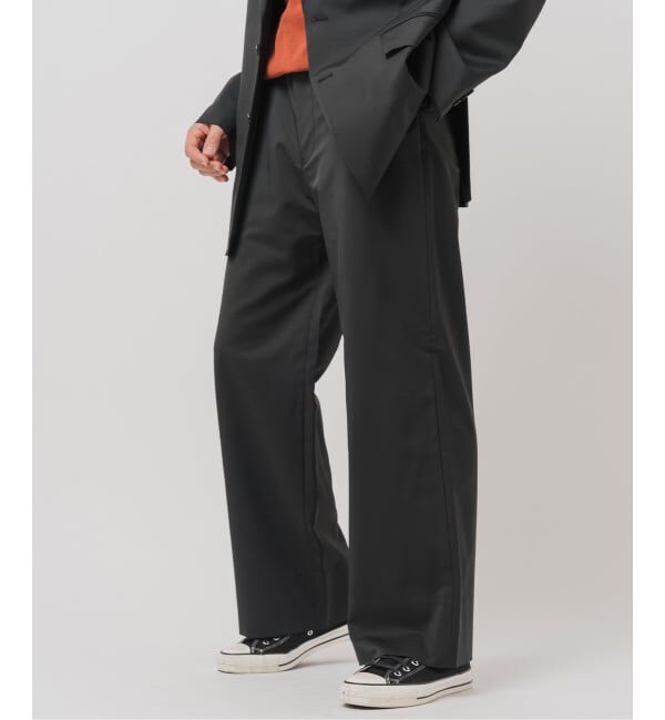 EDIFICE「《予約》E. SC-OFFLIMITS ノータックパンツ【セットアップ着用可能】」|スラックス|
