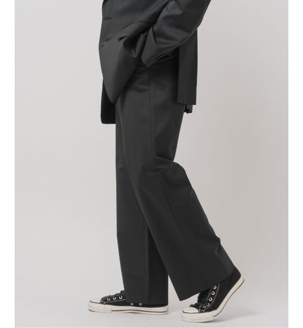 EDIFICE「《予約》E. SC-OFFLIMITS ノータックパンツ【セットアップ着用可能】」|スラックス|