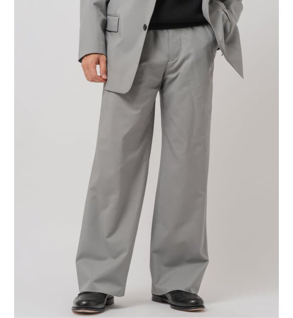 EDIFICE「《予約》E. SC-OFFLIMITS ノータックパンツ【セットアップ着用可能】」|スラックス|グレーB