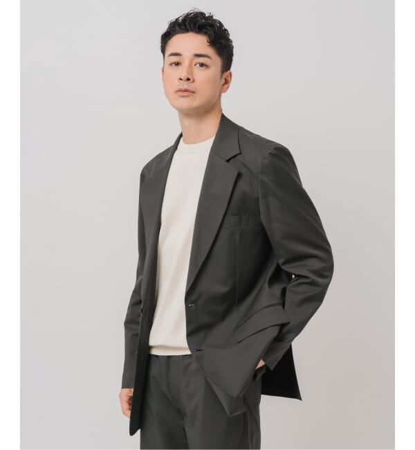 EDIFICE「《予約》E. SC-2ボタン ジャケット OFFLIMITS【セットアップ着用可能】」|テーラードジャケット|