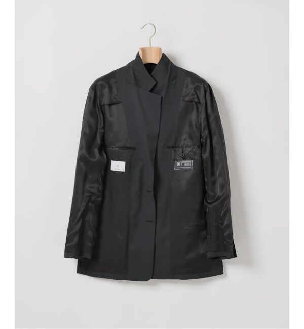 EDIFICE「《予約》E. SC-2ボタン ジャケット OFFLIMITS【セットアップ着用可能】」|テーラードジャケット|