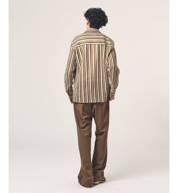 417 EDIFICE「TRツイル ワイドイージーパンツ」|スラックス|