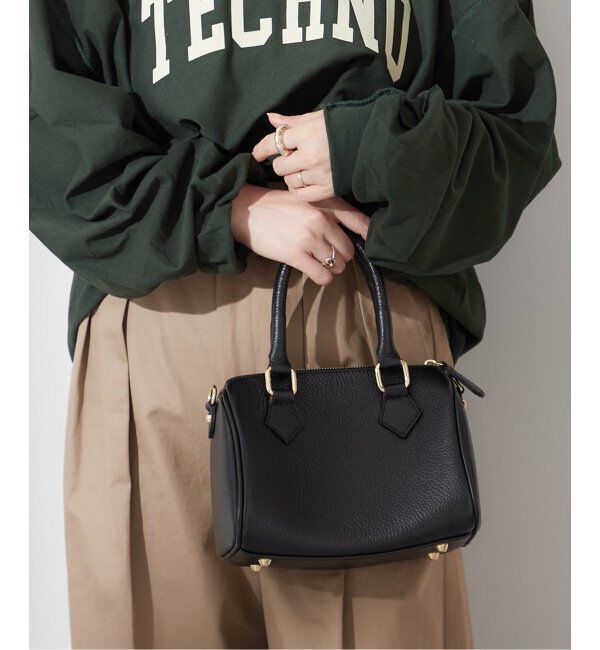 journal standard L'essage「《別注》【AULENTTI/オウレンティ】ストラップツキBAG：ショルダーバッグ」|ショルダー・メッセンジャー|ブラック