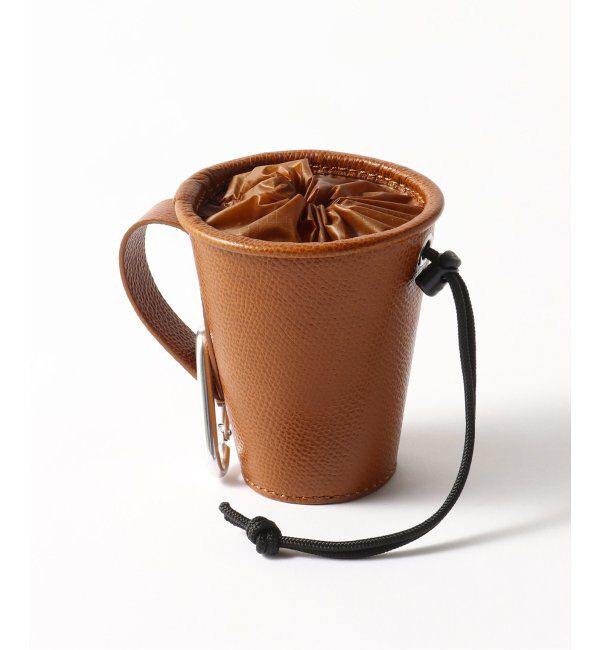 JOURNAL STANDARD「beta post / ベータポスト 別注 paper cup pouch_short」|財布|ブラウン